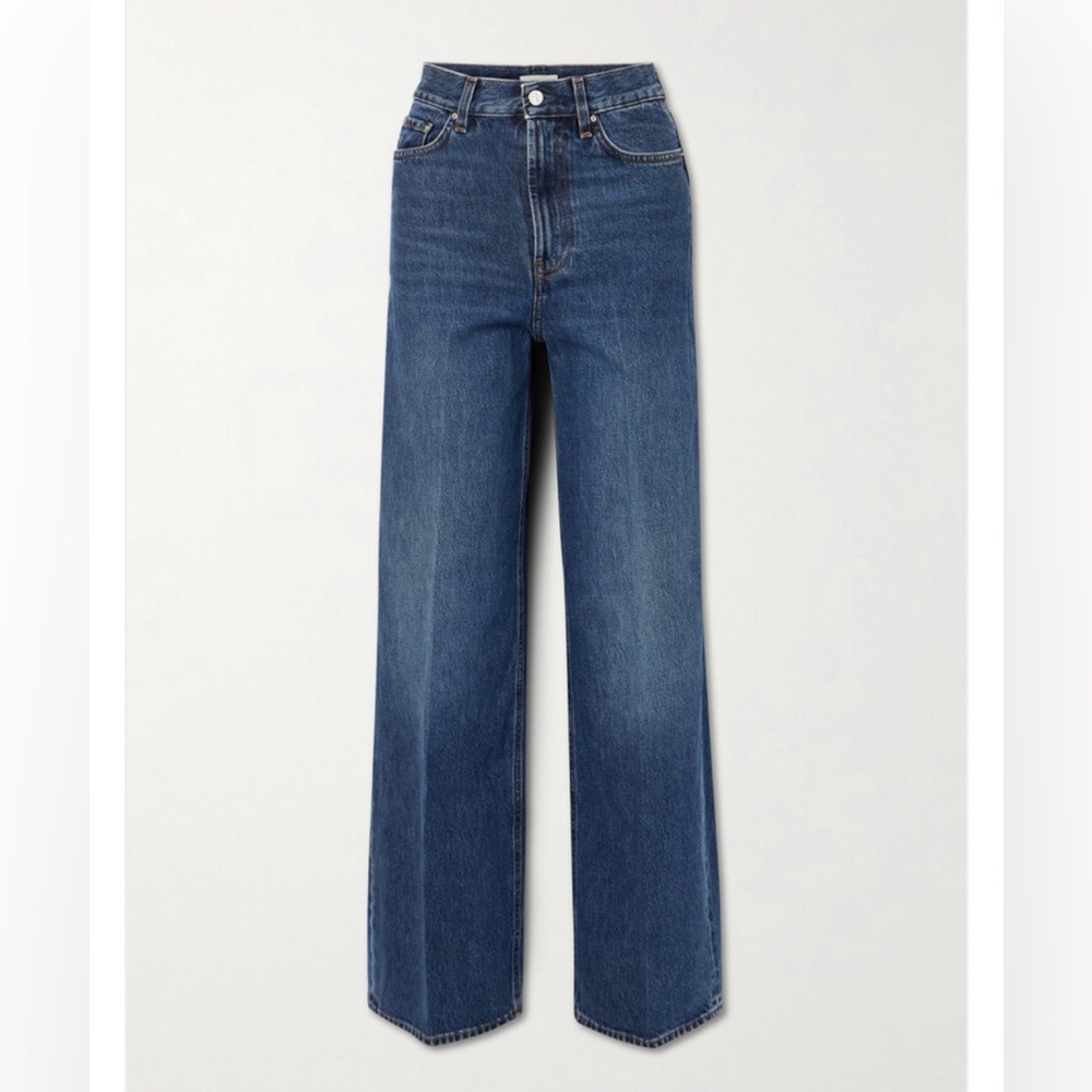 Toteme Wide Leg Jeans, sz 28